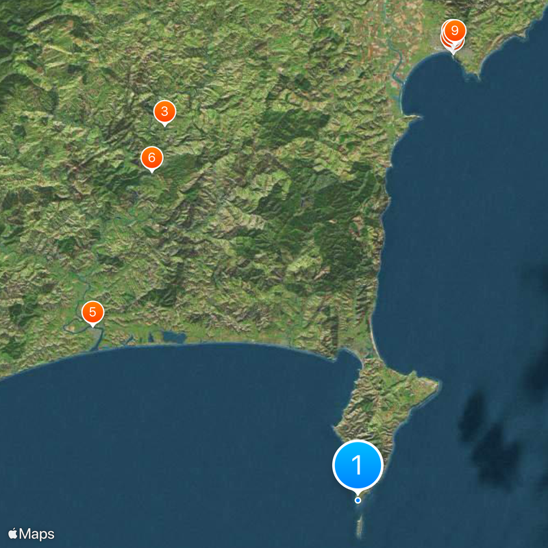 Rocket Lab Launch Complex 1 Map