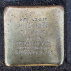 Stolperstein en memoria de Hildegard Gutjahr