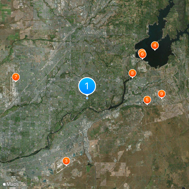 Fair Oaks Map