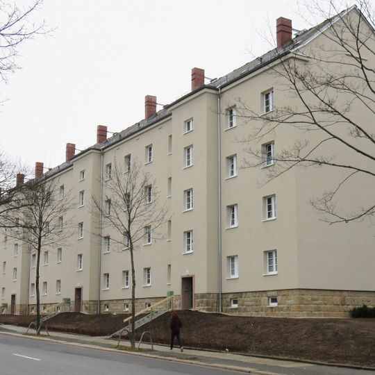 Wohnhauszeile, Heinrich-Schütz-Straße 32-40 Chemnitz-Sonnenberg