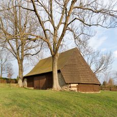 Polygonální stodola u čp. 59 ve Velké Ledhuji