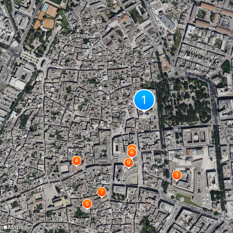 Basilica di Santa Croce Mappa