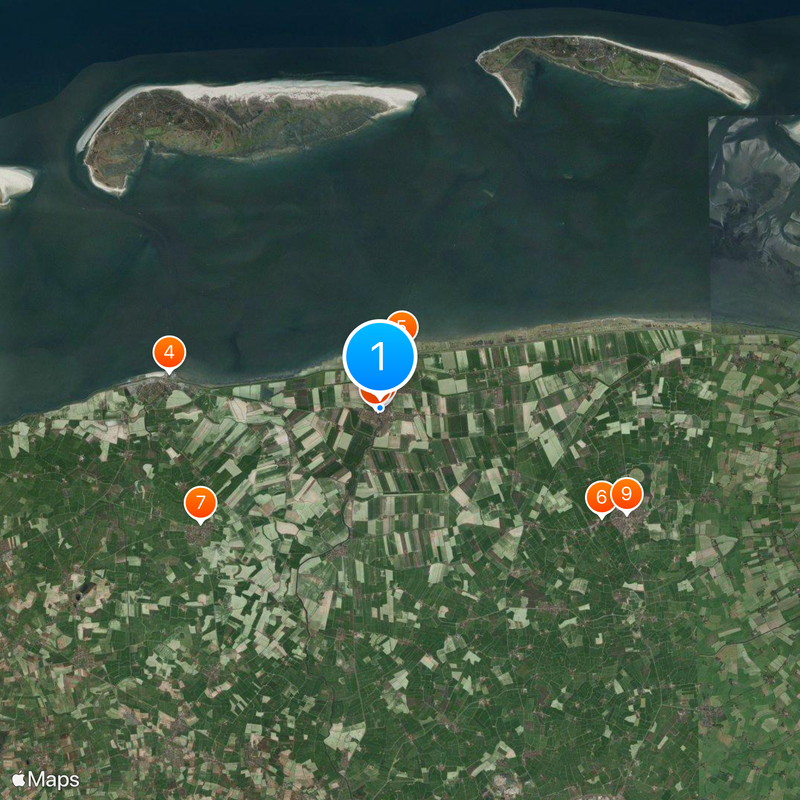 Carolinensiel Map