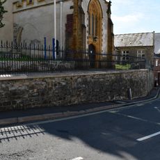 Churchyard Wall And Railings