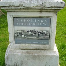 Pomník zaniklé obce Habartice
