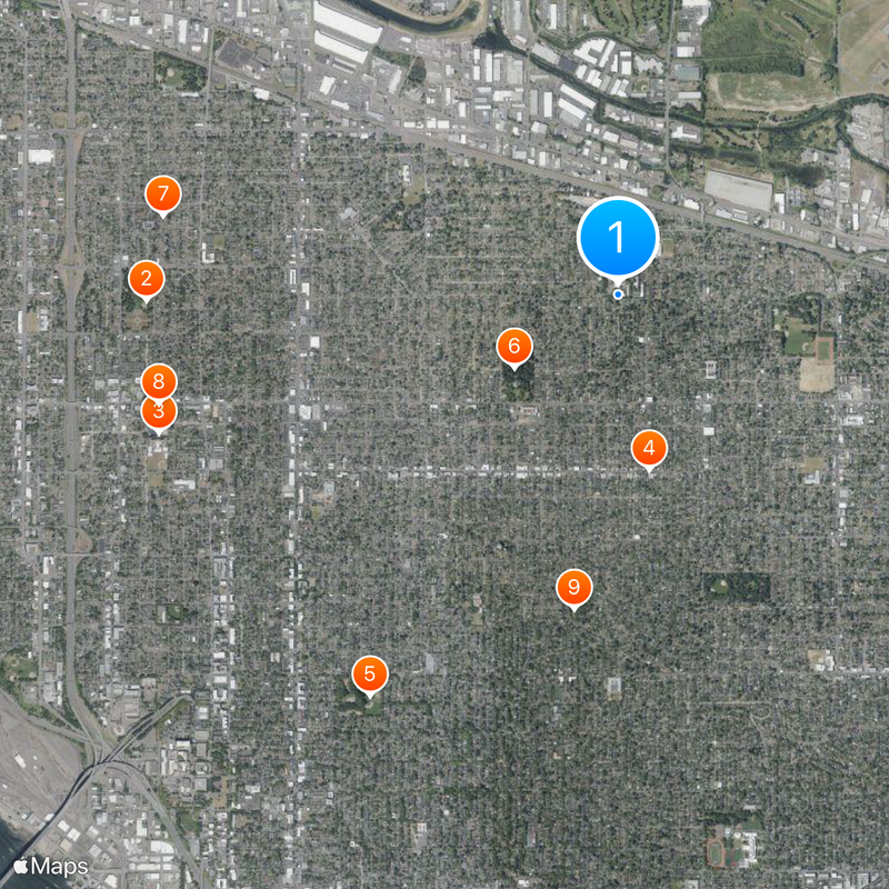 Concordia University Portland Map
