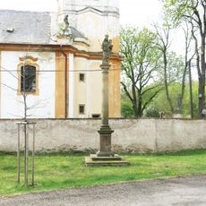 Maria column in Břežany