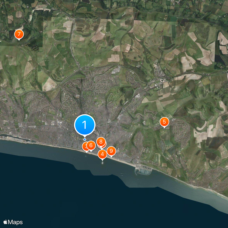 Brighton and Hove Map
