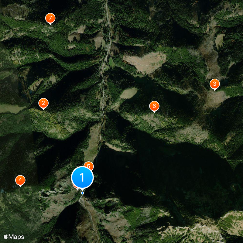 Dolina Chochołowska Map