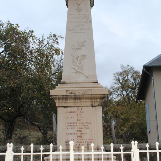 War memorial of Luthézieu