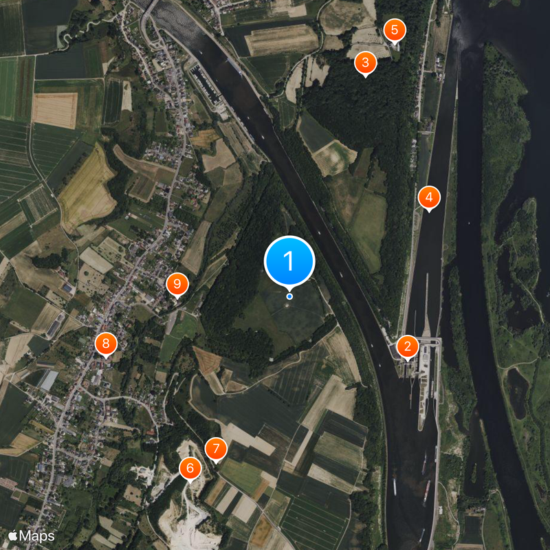 Fort Eben-Emael Kaart