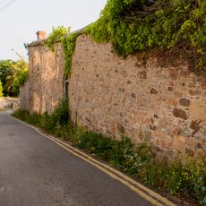 Kitchen Garden Walls At The Rear Of The Manor Office Qv., West End