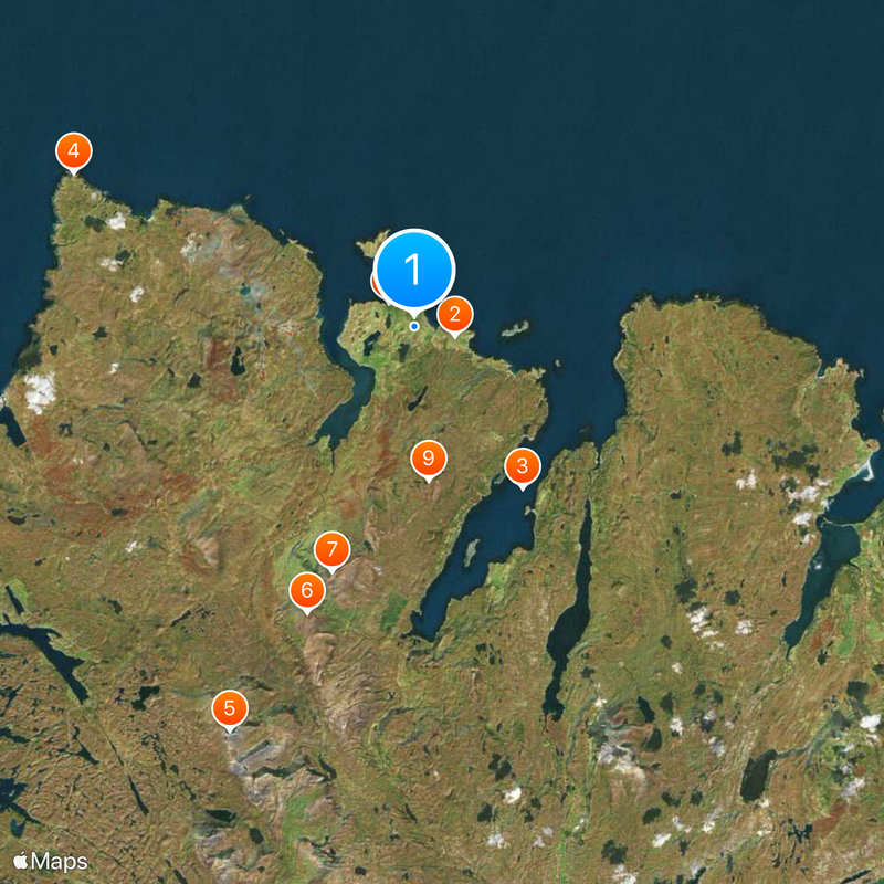 Durness Map