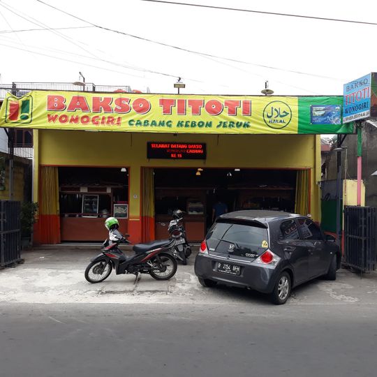 Bakso Titoti Wonogiri Cabang Kebon Jeruk