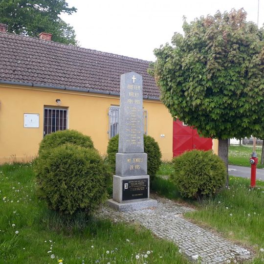 Pomník padlým v Horním Bukovsku