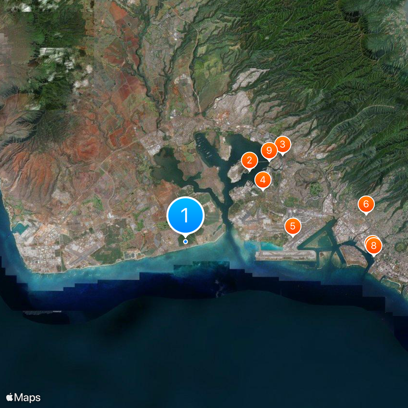 Pacific Tsunami Warning Center Map