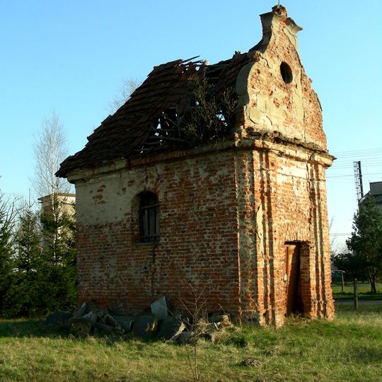 Cemetery chapel in Mikolin