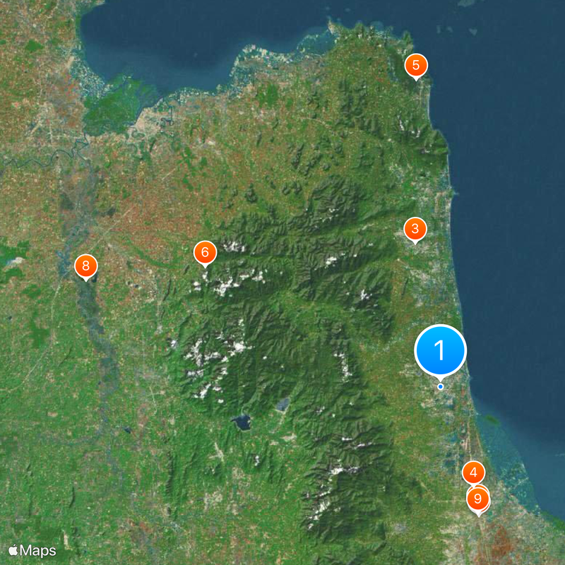 Walailak University Map