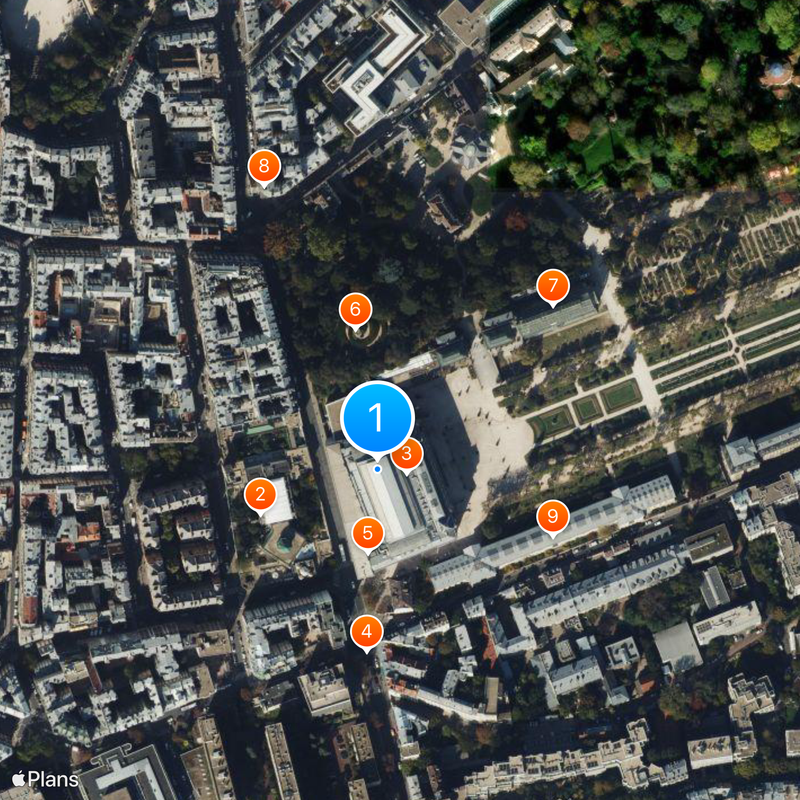 Muséum national d'histoire naturelle Map