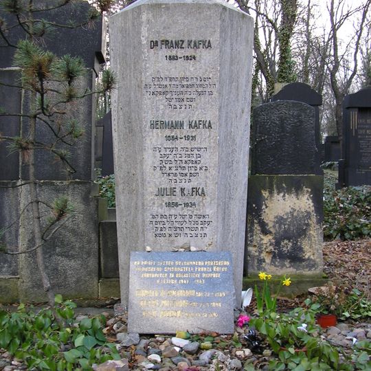 Grave of Franz Kafka