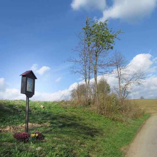 Obrázek v Horních Studénkách u polní cesty