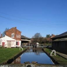 Graving Lock on canal link to River Dee