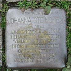 Stolperstein en memoria de Johanna Steinchen