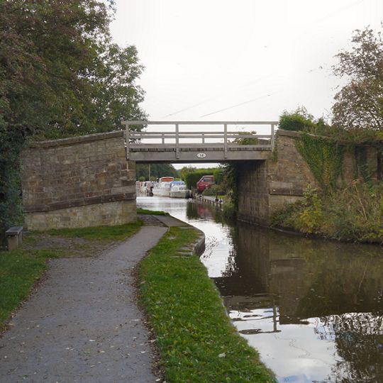 Canal Bridge Number 14 - carries track to Red Legg Farm