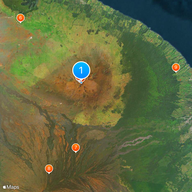Hawaiian–Emperor seamount chain Map