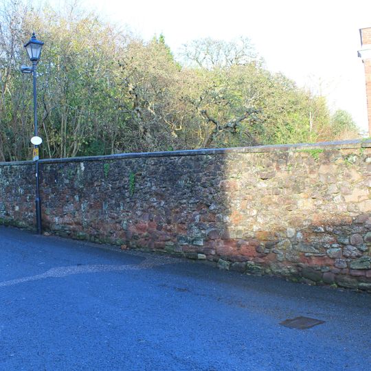 Wall of Bradninch Hall