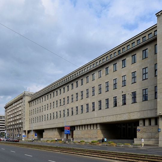 Courthouse at Ogrodowa Street in Warsaw