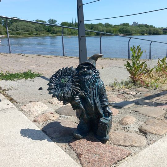 Krasnal Życzliwek Podróżnik