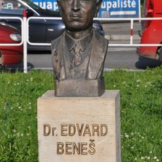 Bust of Edvard Beneš in Kuřim