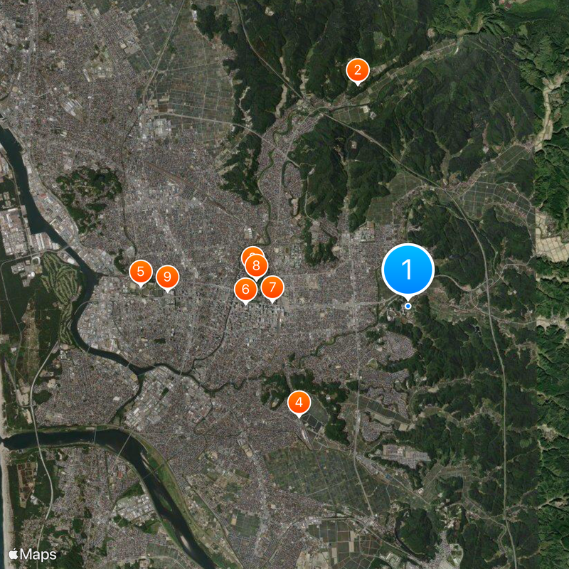 Meio High School Map
