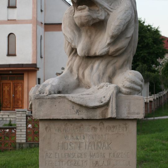 Pomník padlým, boje r. 1916