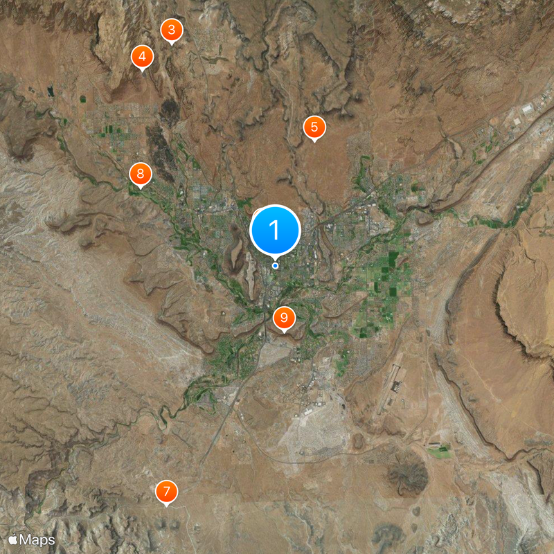 Utah Tech University Map