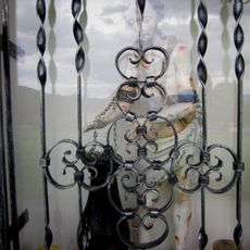 Figur Christus an der Geißelsäule