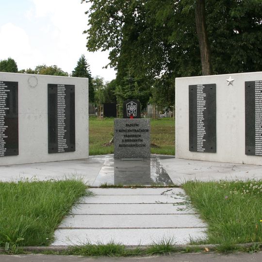 Russian soldiers memorial in Orlová Cemetery