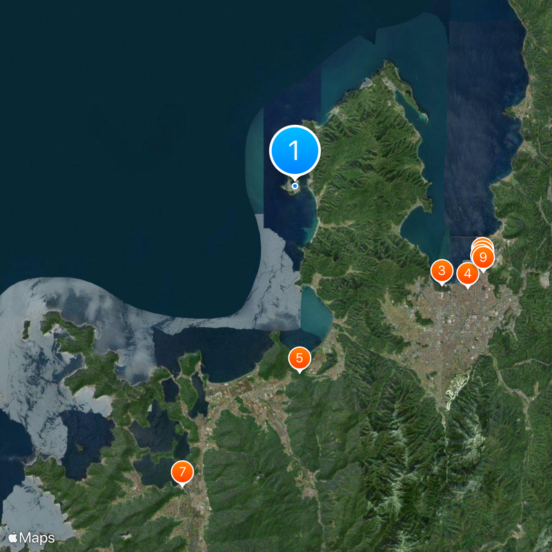 Mihama Nuclear Power Plant Map