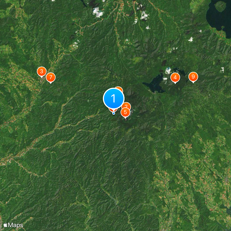 Lake Onnetō Map