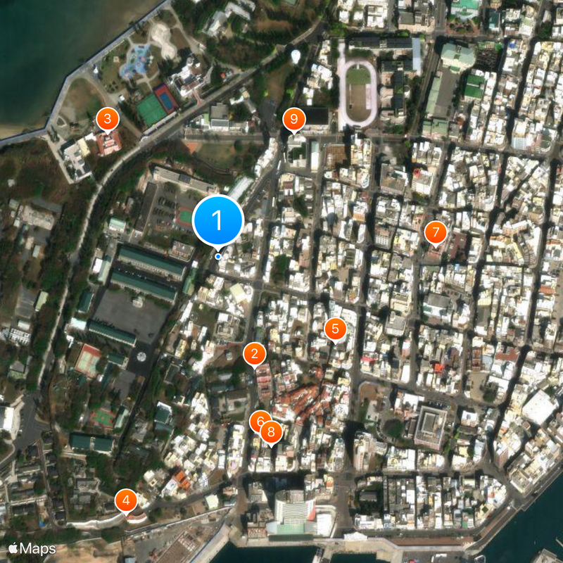 Penghu Defense Command Map