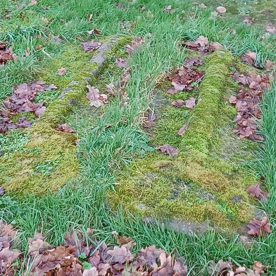 Gravestone in St Boniface's Churchyard 5m to east