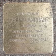 Stolperstein en memoria de Joseph Andrade