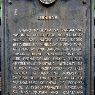 Luisiana historical marker