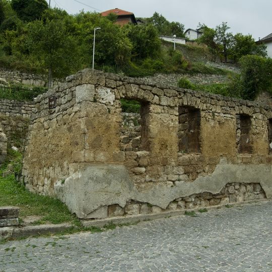 Burić house in Jajce, the site and remains of the historic monument