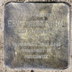 Stolperstein dedicated to Else Blumenthal