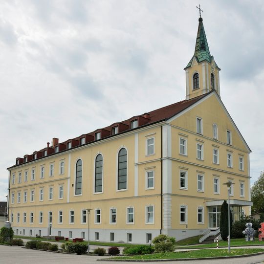 Kloster Nazareth, Altersheim, Pavillon und Umfriedung