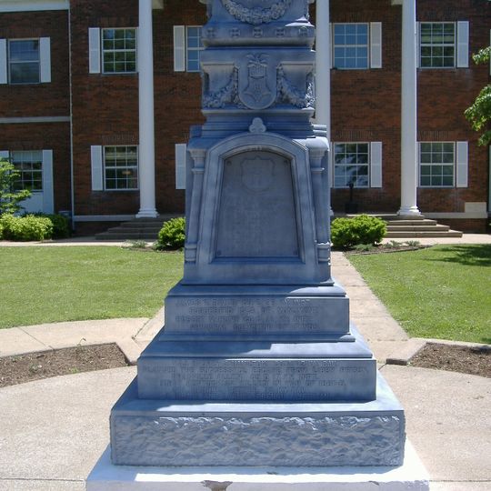 Confederate-Union Veterans' Monument in Morgantown