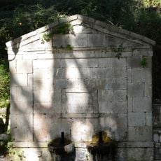 Public fountain at Morios Ileias