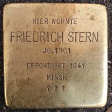 Stolperstein en memoria de Friedrich Stern